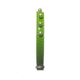 PisyCat Yeşil 10 mm 30 cm İncili Kedi Tasması