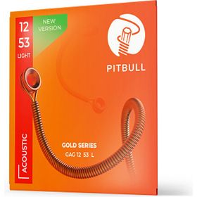 Pitbull 012-053 Strings Gold Series Gag L Pb Light Takım Akustik Gitar Teli