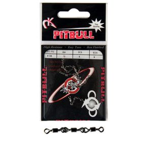 Pitbull 5105 5'li Black Nikel 3 Zincir Fırdöndü