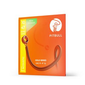 Pitbull GAG SL 10-47 Super Light Gold Akustik Gitar Teli