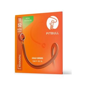 Pitbull Gold GAG EL 11-52 Extra Light Akustik Gitar Teli