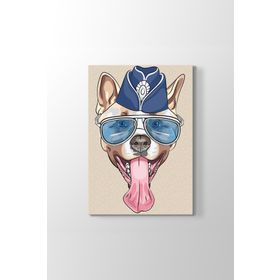 Pitbull Popart Tablosu