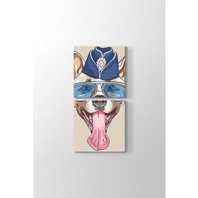 Pitbull Popart Tablosu