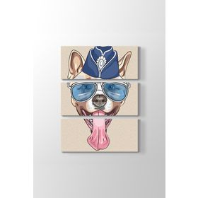 Pitbull Popart Tablosu