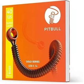 Pitbull Strings 040-125 Gold Series Geb-5 Sl Super Light Takım Tel 5 Telli Bas Gitar Teli