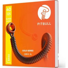 Pitbull Strings 040-125 Gold Series Geb-5 Sl Super Light Takım Tel 5 Telli Bas Gitar Teli