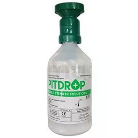 Pitdrop 500 ml Yeşil Kapak Toz için Göz Duşu