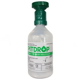 Pitdrop 500 ml Yeşil Kapak Toz için Göz Duşu