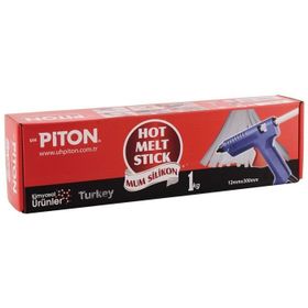 Piton 18x300 mm 1 kg Mum İnce Şeffaf Silikon