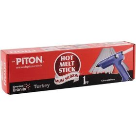 Piton 18x300 mm 1 kg Mum İnce Şeffaf Silikon