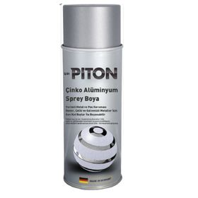 Piton 342121 Gümüş Gri 400 ml Çinko Alüminyum Sprey Boya