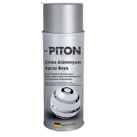 Piton 342121 Gümüş Gri 400 ml Çinko Alüminyum Sprey Boya