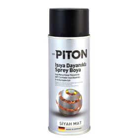 Piton Mat Siyah 400 ml Isıya Dayanıklı Sprey Boya