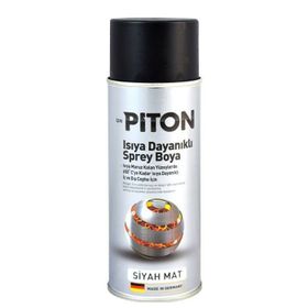 Piton Mat Siyah 400 ml Isıya Dayanıklı Sprey Boya