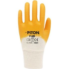 Piton P400 Gold Yarım Kaplı Nitril Eldiven