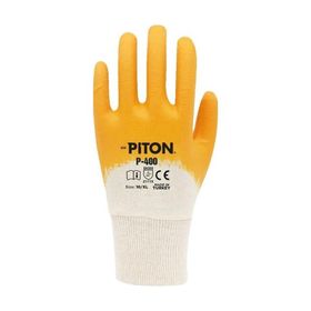 Piton P400 Gold Yarım Kaplı Nitril Eldiven