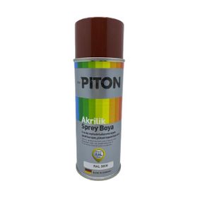 Piton RAL 3009 Oksit Kırmızı 400 ml Sprey Akrilik Boya