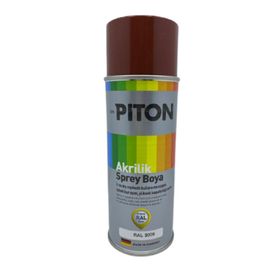 Piton RAL 3009 Oksit Kırmızı 400 ml Sprey Akrilik Boya