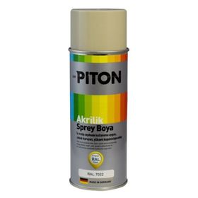 Piton RAL 7032 Taş Gri 400 ml Sprey Akrilik Boya
