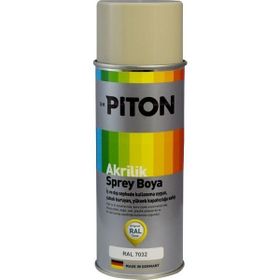 Piton RAL 7032 Taş Gri 400 ml Sprey Akrilik Boya