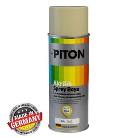 Piton RAL 7032 Taş Gri 400 ml Sprey Akrilik Boya