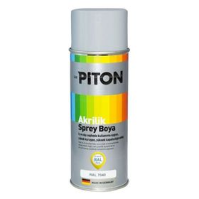 Piton RAL 7040 Pencere Gri 400 ml Sprey Akrilik Boya