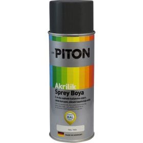 Piton RAL 7043 Trafik Gri 400 ml Sprey Akrilik Boya