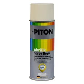 Piton RAL1013 İnci Beyaz Akrilik Sprey Boya