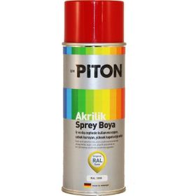 Piton RAL3000 Ateş Kırmızı Akrilik Sprey Boya