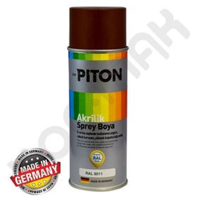 Piton RAL8011 Ceviz 400 ml Akrilik Sprey Boya