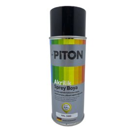 Piton RAL9005 Parlak Siyah 400 ml Akrilik Sprey Boya