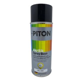 Piton RAL9005 Parlak Siyah 400 ml Akrilik Sprey Boya