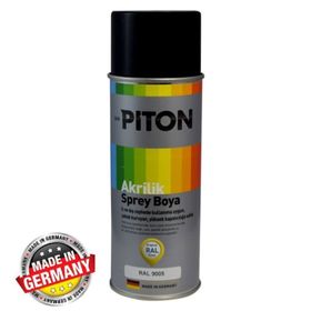 Piton RAL9005 Parlak Siyah 400 ml Akrilik Sprey Boya