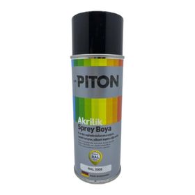 Piton RAL9005 Parlak Siyah 400 ml Akrilik Sprey Boya