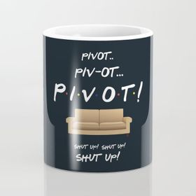 Pivot-Friends Baskılı Kupa Bardak