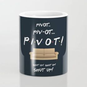 Pivot-Friends Baskılı Kupa Bardak