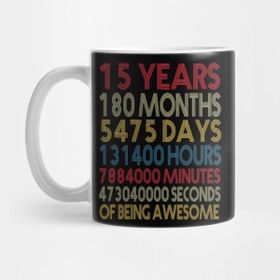 Pixxa 15 Years Of Being Awesome Kupa Bardak