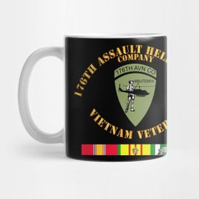 Pixxa 176TH Assault Helicopter Co - Vietnam Vet - Svc Kupa Bardak