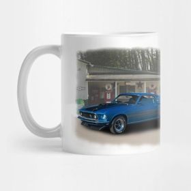 Pixxa 1969 Ford Mustang Mach 1 Kupa Bardak