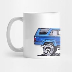 Pixxa 1st Gen 4runner Trd - Royal Blue Kupa Bardak