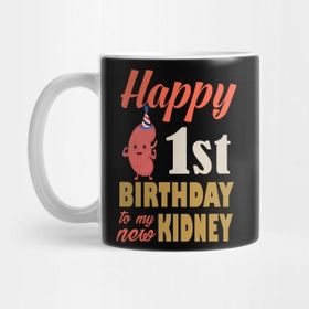 Pixxa 1st Kidney Transplant Anniversary Kupa Bardak