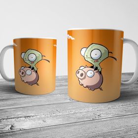 Pixxa 2 Invader Zim Kupa Bardak