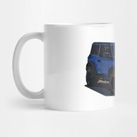 Pixxa 2021 Antimatter Blue Ford Bronco 2 Door Kupa Bardak