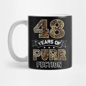 Pixxa 48.png Years Of Purr Fection 48TH Birthday Gift Kupa Bardak