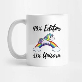 Pixxa 49% Editor 51% Unicorn Kupa Bardak