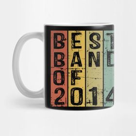 Pixxa 6th Wedding Anniversary Gift For Him Or Her Retro Vintage Best Band Of 2014 Kupa Bardak