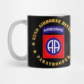 Pixxa 82ND Airborne Division Paratrooper Kupa Bardak
