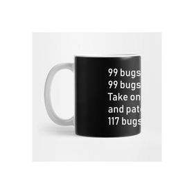Pixxa 99 Bugs in the Code Programlama Kupa Bardak