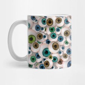 Pixxa 99 Eyeballs Â€  Â€  Spooky Patterned Eye Design Kupa Bardak