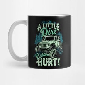 Pixxa A Little Dirt Never Hurt Kupa Bardak
